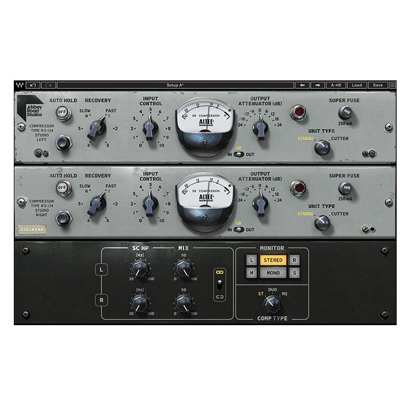 y Iconic Sounds SaleIzAbbey Road RS124 Compressor(IC[i)(s) WAVES DTM vOC\tg