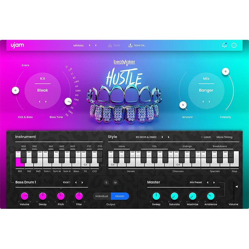 Beatmaker HUSTLE 2(IC[i)(s) UJAM DTM \tgEFA