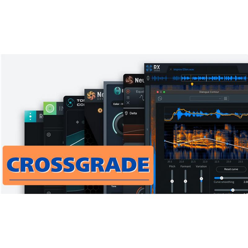 iZotope RX Post Production Suite 8.7: CG from any previous version of RX Advanced(オンライン納品)(2時間以内に納品) プラグインソフト