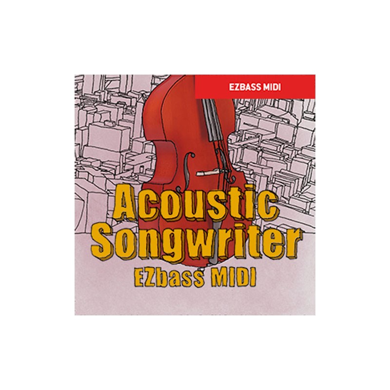 TOONTRACK BASS MIDI - ACOUSTIC SONGWRITER(オンライン納品)(2時間以内に納品) ソフトウェア音源