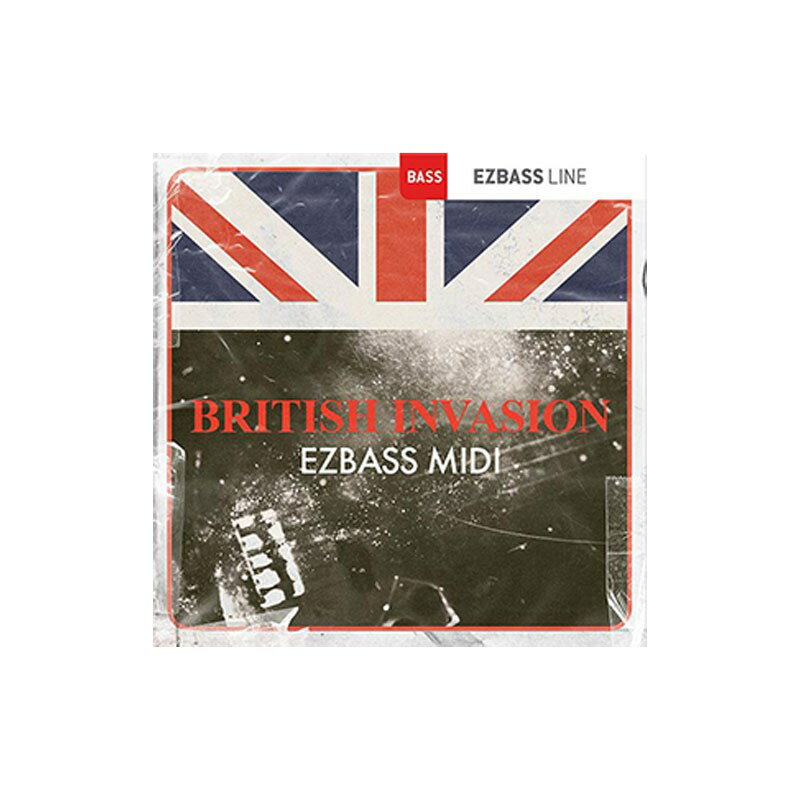 TOONTRACK BASS MIDI - BRITISH INVASION(オンライン納品)(2時間以内に納品) ソフトウェア音源