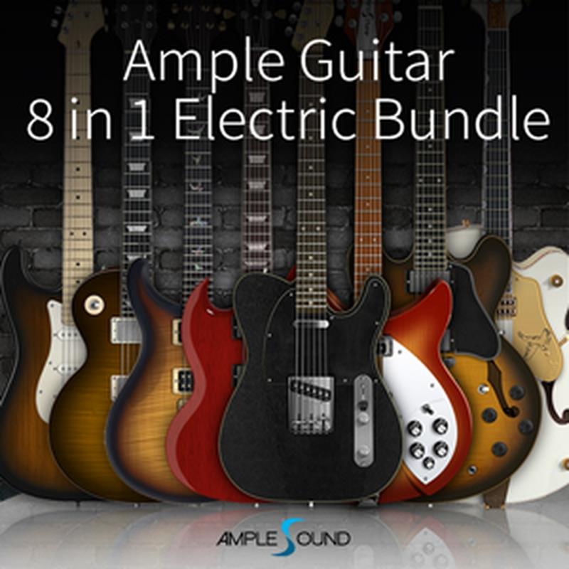 AMPLE SOUND �ڥ���ץ륮�����ۥ磻�ȥե��륳�󥤥�ȥ������롪��AMPLE GUITAR 8 in 1 ELECTRIC BUNDLE (����ץ륮...