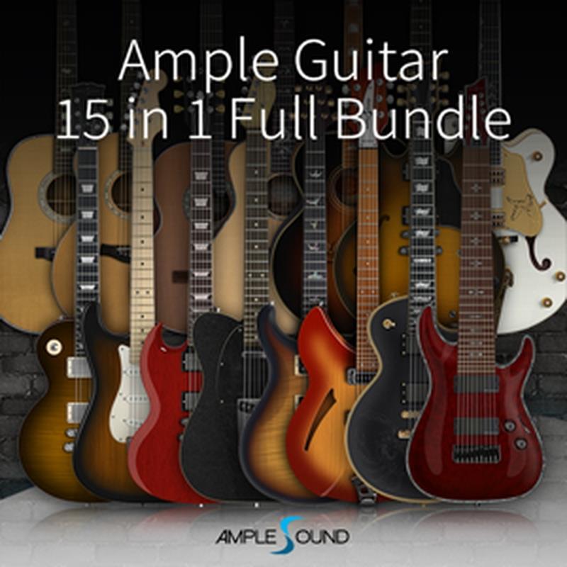 AMPLE SOUND �ڥ���ץ륮�����ۥ磻�ȥե��륳�󥤥�ȥ������롪��AMPLE GUITAR 15 in 1 FULL GUITAR BUNDLE (��...
