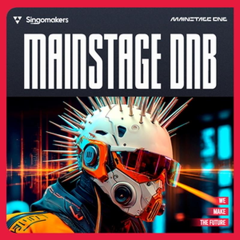 SINGOMAKERS Mainstage DnB (フェス向けボーカル)(ラジオ志向)(ドラムンベース)(サンプルパック)(オンライン納品)(2時間以内に納品) プラグインソフト