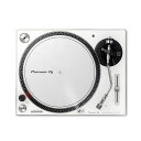 楽器種別：新品ターンテーブル/Pioneer DJ 商品一覧＞＞ターンテーブル【30，000円〜65，000円】 商品一覧＞＞楽器・機材好きが集まる! イケベの鍵盤＆DTM・REC専門店です！PLX-500-W ターンテーブル 【今ならレコードクリニカプレゼント】【 Miniature Collection プレゼント！】 Pioneer DJ DJ機器 ターンテーブル商品説明★☆数量限定！Pioneer DJ Miniature Collection プレゼントキャンペーン！☆★「PLX-500各色」「PLX-1000」いずれか同じ商品を2台セット(ペア)でご購入頂いたお客様に「Pioneer DJ Miniature Collection」を数量限定にてプレゼント！例)●PLX-500 x 2台購入で→『ミニチュアPLX-1000』GET！※予定数に達し次第予告なく終了する場合がございます。予めご了承ください。※Pioneer DJは、パイオニア株式会社の商標であり、ライセンスに基づき使用されています。※「ガシャポン(R)」は株式会社バンダイの登録商標です。-----【PLX-500-Wご購入特典】今ならPLX-500-Wお求めの方にレコードのお手入れに便利なaudio-technica製レコードクリニカをプレゼント！レコードお手入れの必需品です！※プレゼント品レコードクリニカの種類は予告なく変更となる場合がございます。あらかじめご了承ください。---★ターンテーブル入門機としておすすめの定番モデル★自宅で手軽に高品位なアナログレコードサウンドを楽しむことはもちろん、DJプレイも可能なダイレクトドライブターンテーブルです。レコード針、本体ダストカバーも付属しておりますので、これからアナログレコードを楽しみたいレコード初心者の方でもすぐに使用する事ができます。USB端子も内蔵しておりますので、アナログレコードの音をPCに直接取り込むことも可能な他、PHONO出力だけでなくLINE出力に対応していますので、パワードスピーカーと直接接続して音楽を楽しむことができます。主な特長■プロフェッショナルターンテーブルの設計思想を踏襲し高品位なアナログレコードサウンドを実現プロフェッショナルターンテーブル PLX-1000 の音質設計思想を踏襲しています。針先からPHONO/LINE出力までの経路を最短に設計することで、アナログレコードの本来持つ音質を忠実に再現します。またPHONO出力だけでなくLINE出力に対応していますので、パワードスピーカーと直接接続するだけで高品位なアナログレコードサウンドを手軽に楽しむことができます。■アナログレコードをデータ化し外出先でも楽しむことができる簡単デジタル録音本機のUSB-B端子とPC/Macを直接接続し、アナログレコード音源をデータ化してPC/Macに録音することが可能です。録音の際は無償の音楽管理アプリケーション rekordbox? (Ver.4.2.1以降) の録音機能を使うことにより、簡単な操作でデジタル録音することが可能です。これにより、お手持ちのアナログレコードを簡単にデータ化して保管することができ、モバイルデバイス等で外に持ち出して聴くことが可能となります。■DJプレイを可能にするダイレクトドライブターンテーブルハイトルクダイレクトドライブ方式を採用していますので、2台の PLX-500 とDJミキサーを組み合わせることで楽曲のミックスやスクラッチなどのDJプレイが可能です。また、rekordbox dvs (有償) 対応のDJミキサーと組合せることで、Control Vinylを使用しPC/Mac内のデータ音源をDJプレイすることも可能となります。■レコードジャケットを立てかけられるダストカバー開いたダストカバーにレコードジャケットをディスプレイできる設計を施しました。これによりレコードジャケットを鑑賞しながらアナログレコードサウンドをお楽しみ頂けます。■付属品・ターンテーブル・スリップマット・ジャケットスタンド付ダストカバー・EPレコード用アダプター・バランスウェイト・ヘッドシェル (カートリッジ付属)・シェルウェイト・電源コード・USBケーブル・オーディオ変換ケーブル (ステレオピンプラグ(メス)-ステレオミニプラグ(オス))・取扱説明書■主な仕様幅 / 450 mm高さ / 159 mm奥行き / 368 mm本体質量 / 10.7 kg■Turntables駆動方式 / サーボ式ダイレクトドライブターンテーブル / アルミダイキャスト　直径：332mmモーター / 3相ブラシレスDCモーターブレーキシステム / 電子ブレーキ■ターミナルUSB / 1 USB B端子出力端子 / 1 PHONO/LINE (RCA)イケベカテゴリ_DJ機器_ターンテーブル_Pioneer DJ_新品 JAN:4573201240484 登録日:2022/01/18 ターンテーブル レコードプレイヤー レコードプレーヤー パイオニア パイオニアDJ