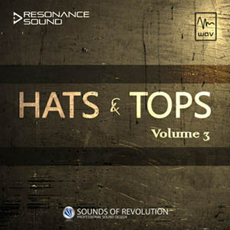 SOUNDS OF REVOLUTION SOR HATS AND TOPS VOL.3(オンライン納品)(2時間以内に納品) プラグインソフト
