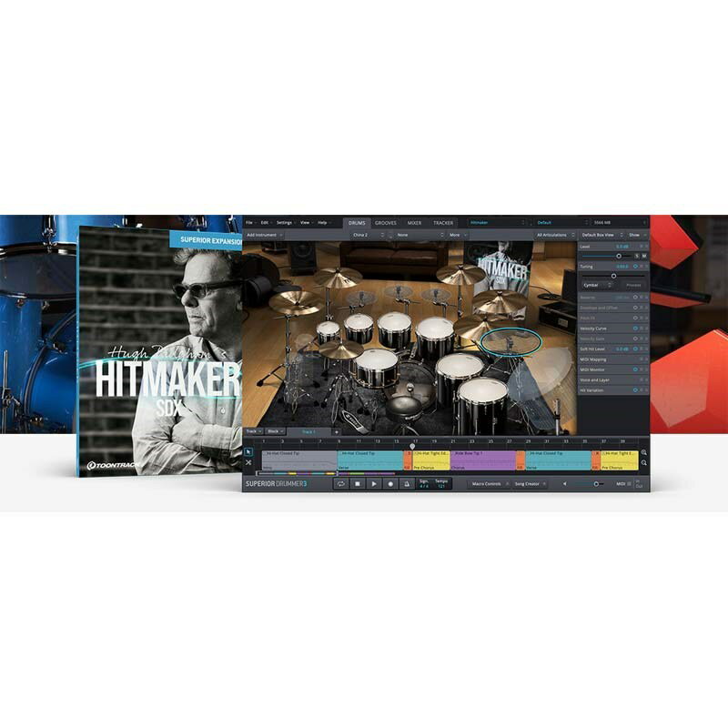 TOONTRACK SDX - HITMAKER (トゥーントラック)(SDX拡張ライブラリ)(オンライン納品)(2時間以内に納品) ソフトウェア音源