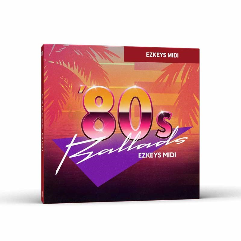 TOONTRACK KEYS MIDI - EIGHTIES BALLADS (�ȥ�����ȥ�å�)(�������ߥǥ�)(����饤��Ǽ��)(2����...