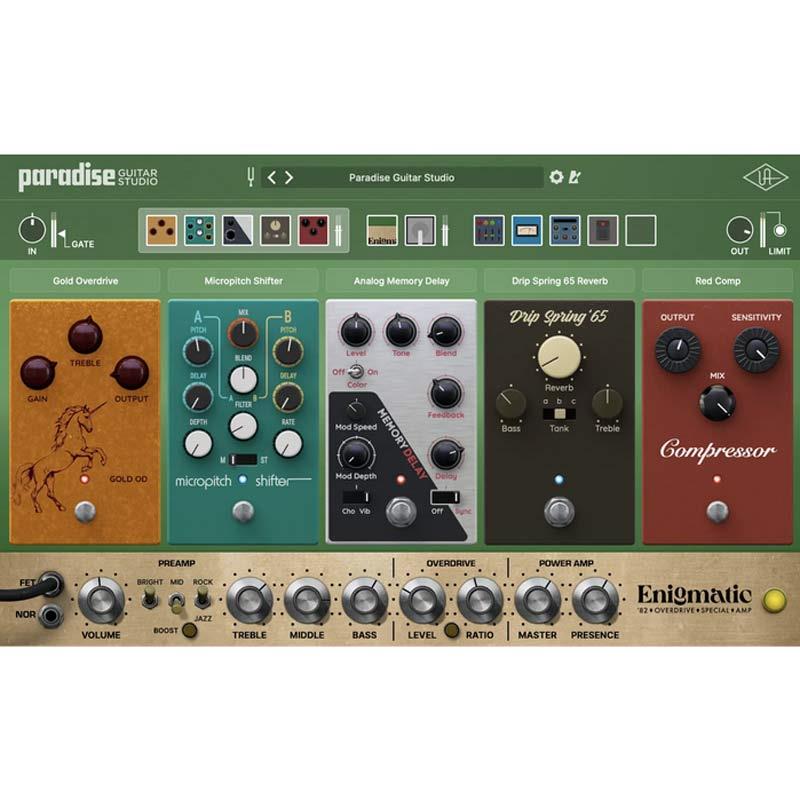 Universal Audio Paradise Guitar Studio(オンライン納品)(2時間以内に納品) プラグインソフト 2