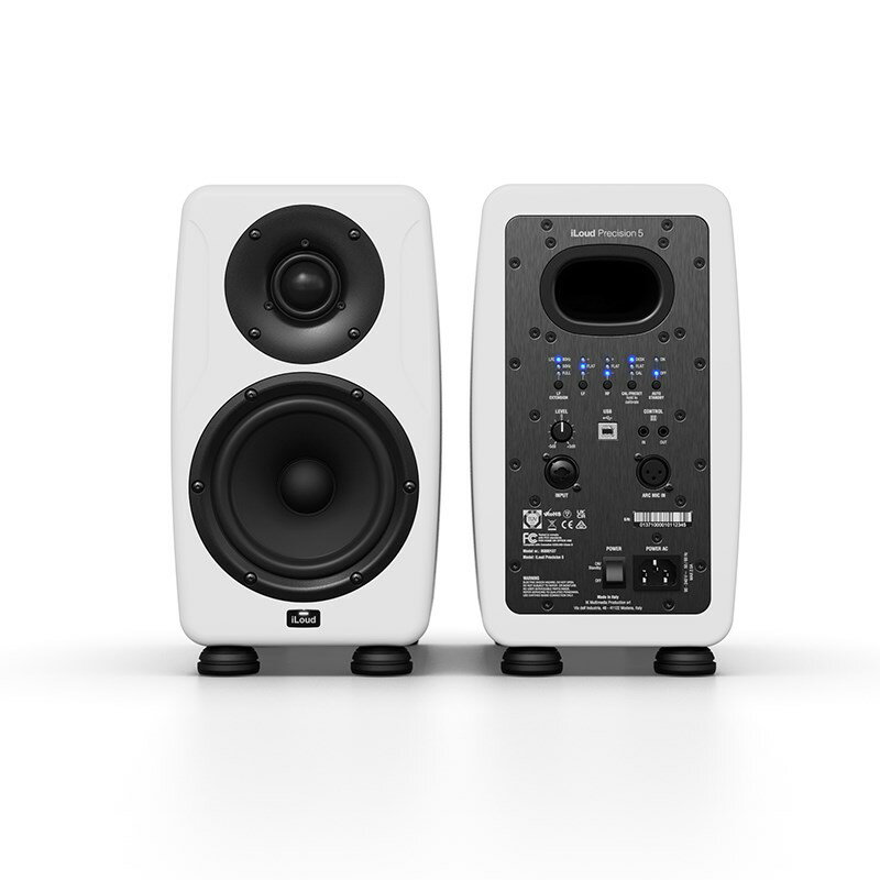 iLoud Precision 5-White (ペア) IK Multimedia レコーディング モニタースピーカー