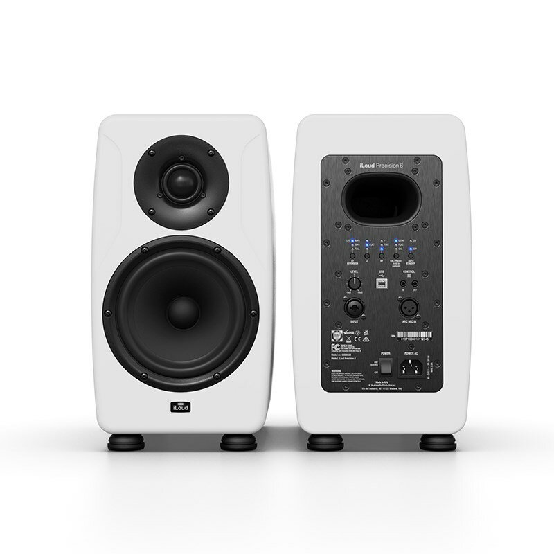 iLoud Precision 6-White (ペア) IK Multimedia レコーディング モニタースピーカー