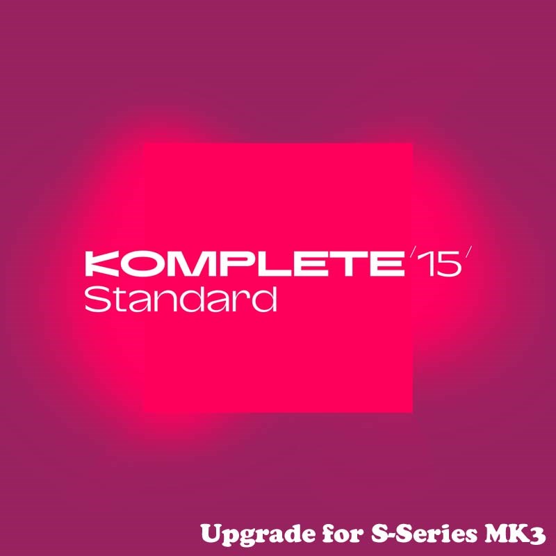 Native Instruments Komplete 15 Standard Upgrade for S-Series MK3(オンライン納品)(2時間以内に納品) プラグインソフト
