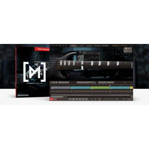 TOONTRACK EBX - PROGRESSIVE METAL (トゥーントラック)(イージーベース)(EBX拡張ライブラリ)(オンライン納品)(2時間以内に納品) ソフトウェア音源 TOONTRACK EBX - PROGRESSIVE METAL (トゥーントラック)(イージーベース)(EBX拡張ライブラリ)(オンライン納品)(2時間以内に納品) ソフトウェア音源