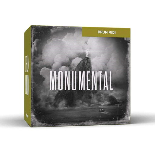 TOONTRACK DRUM MIDI - MONUMENTAL (トゥーントラック)(ドラムミディ)(オンライン納品)(2時間以内に納品) プラグインソフト TOONTRACK DRUM MIDI - MONUMENTAL (トゥーントラック)(ドラムミディ)(オンライン納品)(2時間以内に納品) プラグインソフト