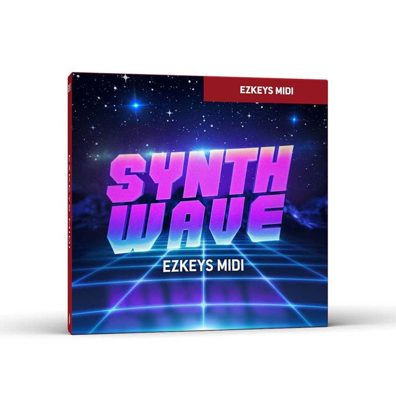 TOONTRACK KEYS MIDI - SYNTHWAVE (トゥーントラック)(キーズミディ)(オンライン納品)(2時間以内に納品) プラグインソフト