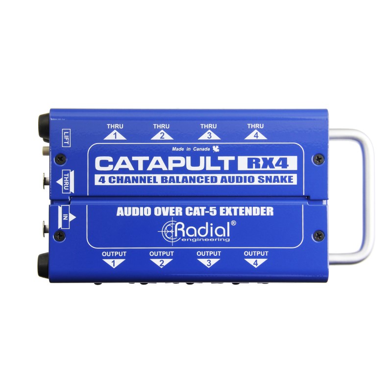 Catapult RX4　（4ch レシーバー）【お取り寄せ商品】 Radial レコーディング アウトボード