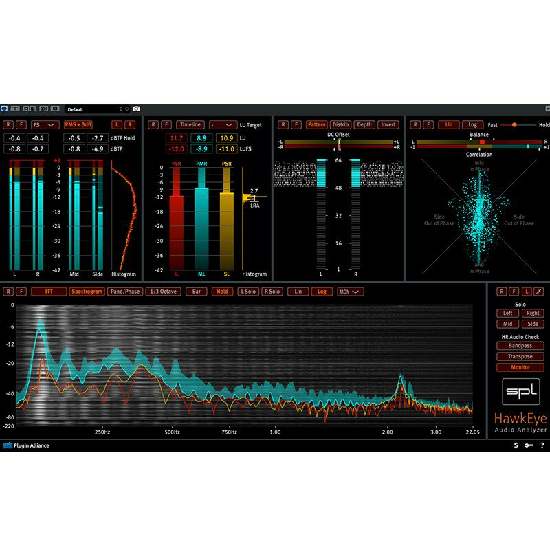 SPL HawkEye(オンライン納品)(代引不可) Plugin Alliance DTM プラグインソフト