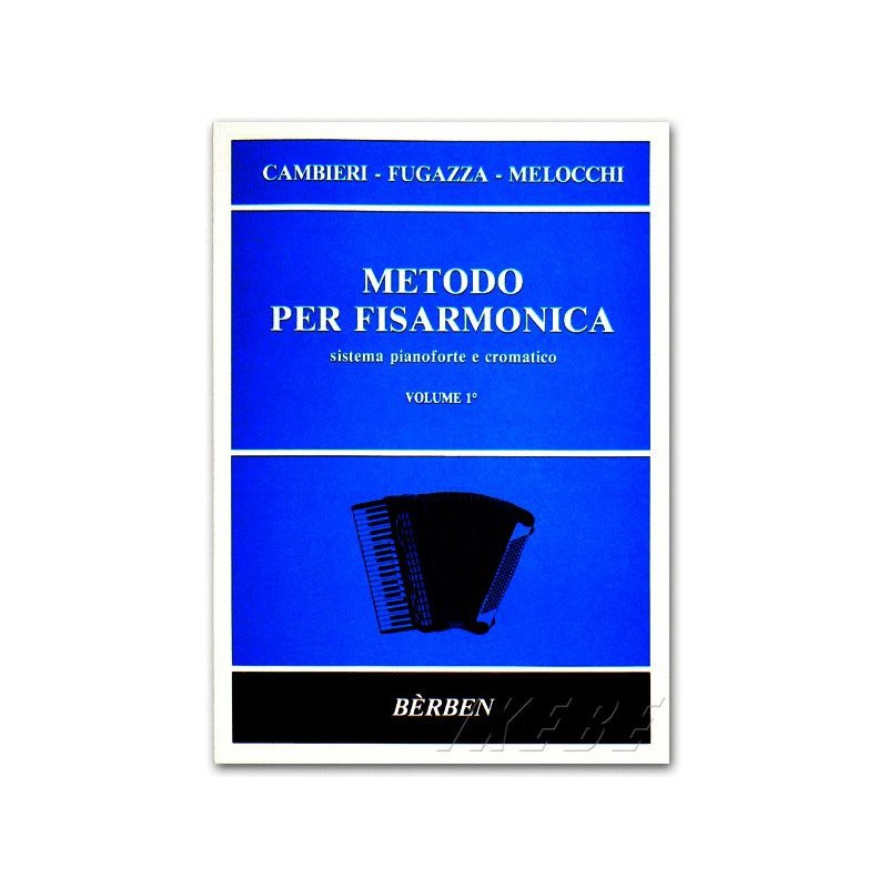 BERBEN/METODO PER FISARMONICA Vol.1【アコーディオン教則本】【輸入書籍】 No Brand 電子ピアノ・その他鍵盤楽器 アコーディオン
