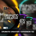 IN SESSION AUDIO DRUMATIC CREATOR + EXPANSION 1&2(オンライン納品)(2時間以内に納品) ソフトウェア音源