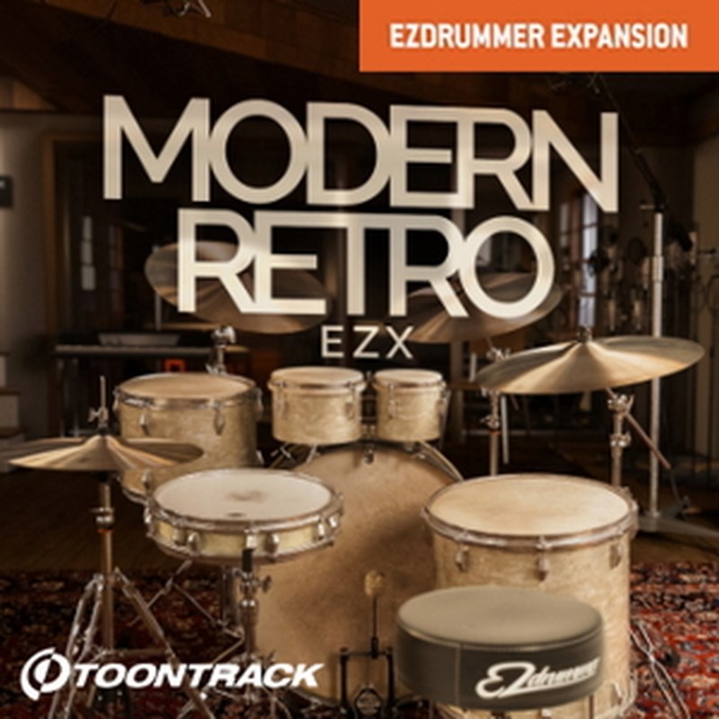TOONTRACK EZX - MODERN RETRO(オンライン納品)(2時間以内に納品) ソフトウェア音源