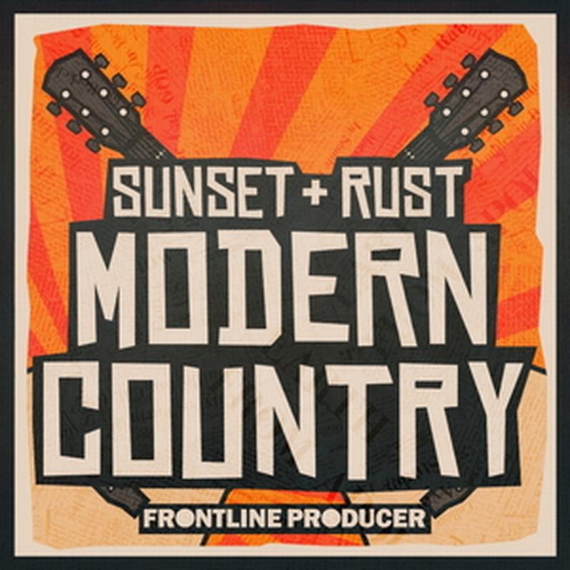 FRONTLINE PRODUCER Sunset & Rust - Modern Country (モダンカントリー)(アメリカン・インディー)(サンプルパック)(オンライン納品)(2時間以内に納品) プラグインソフト