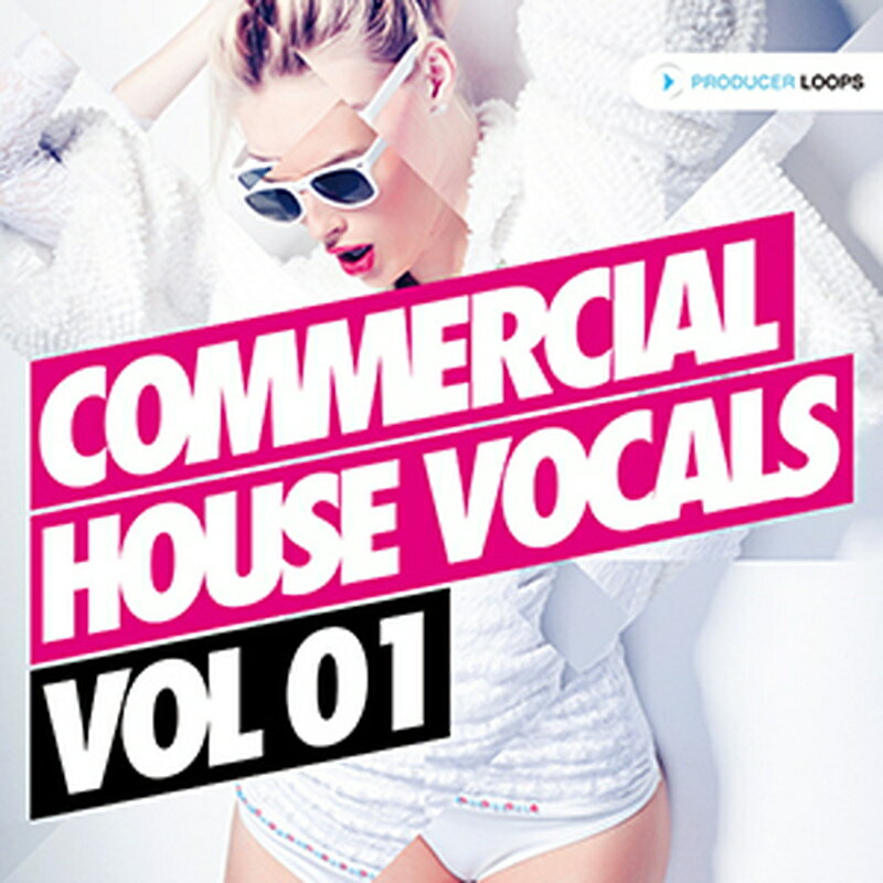 PRODUCER LOOPS COMMERCIAL HOUSE VOCALS VOL 1(オンライン納品)(2時間以内に納品) プラグインソフト