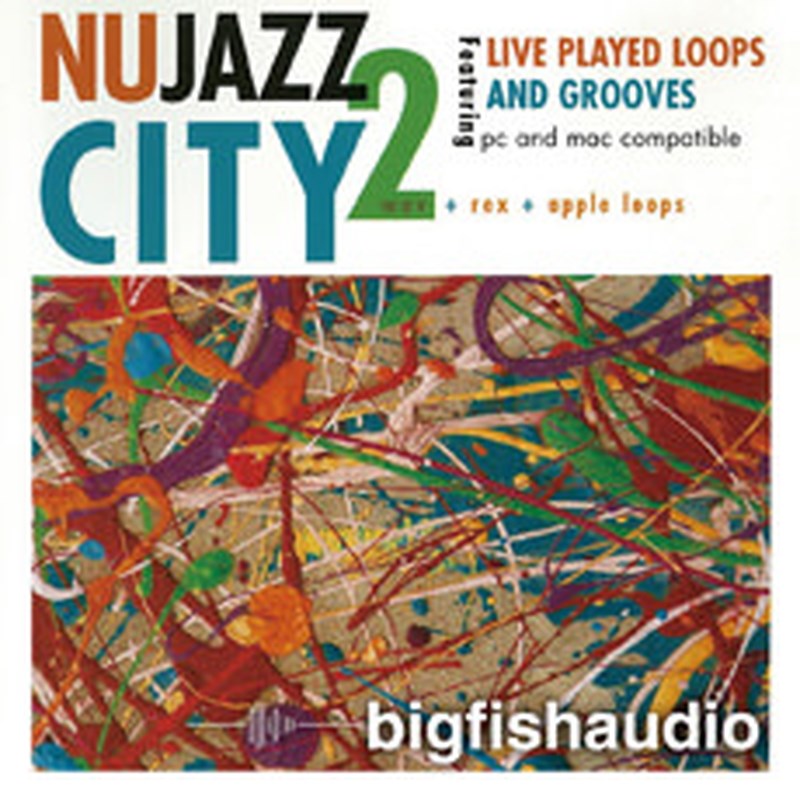 BIG FISH AUDIO NU JAZZ CITY 2(オンライン納品)(2時間以内に納品) プラグインソフト