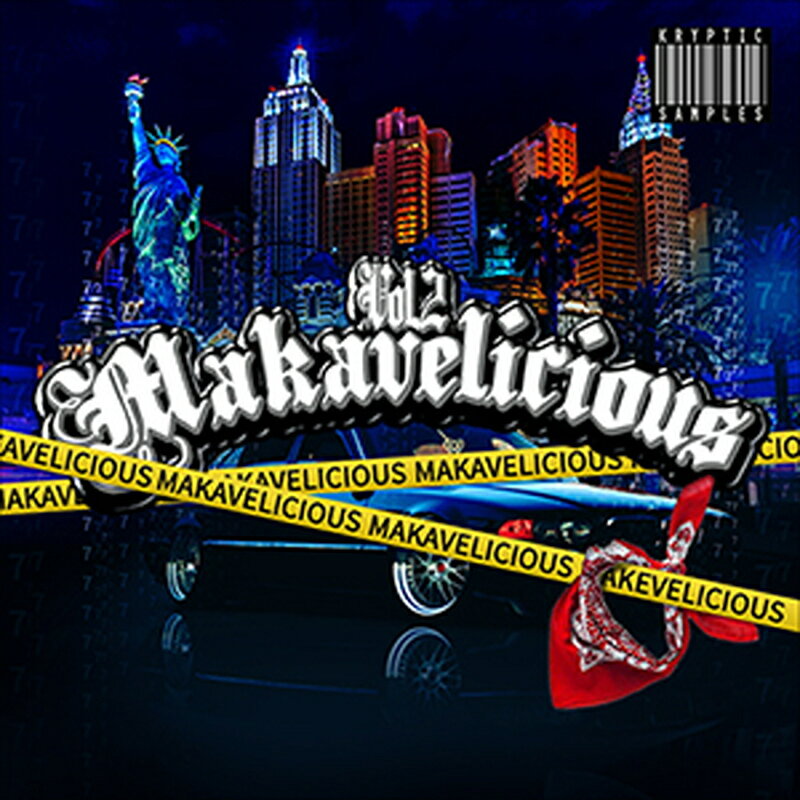 KRYPTIC SAMPLES MAKAVELICIOUS VOL 2(オンライン納品)(2時間以内に納品) プラグインソフト