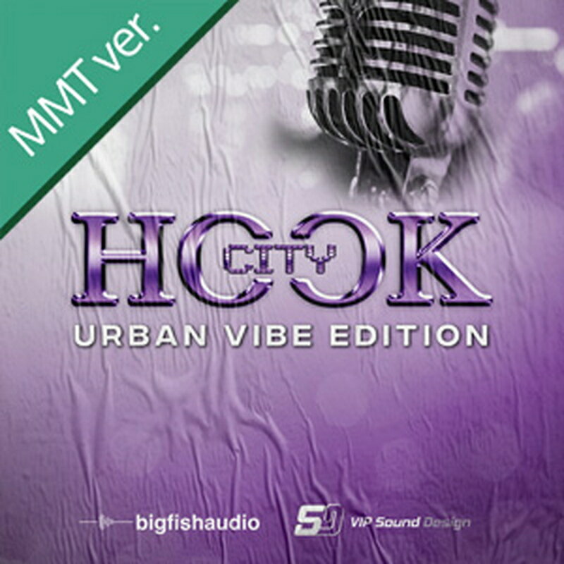 Other - BIG FISH AUDIO HOOK CITY: URBAN VIBE EDITION MMT(オンライン納品)(2時間以内に納品) プラグインソフト