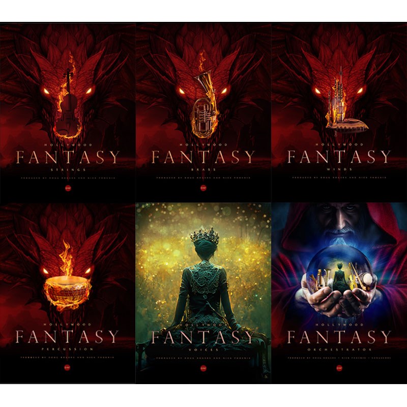 HOLLYWOOD FANTASY ORCHESTRA BUNDLE(IC[i)(s) EAST WEST DTM \tgEFA