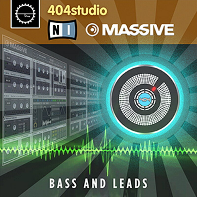 INDUSTRIAL STRENGTH 404 STUDIO BASS & LEADS(オンライン納品)(2時間以内に納品) プラグインソフト