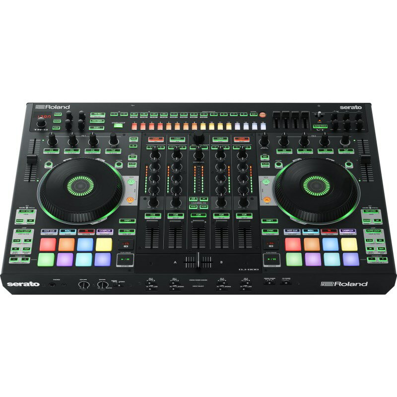 あす楽 DJ-808 【無償ダウンロード版Serato DJ Pro対応DJコントローラー】 Roland DJ機器 DJコントローラー