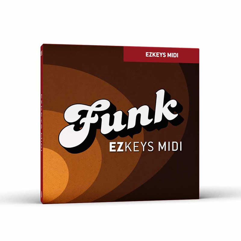 TOONTRACK KEYS MIDI - FUNK (トゥーントラック)(イージーキーズ)(オンライン納品)(2時間以内に納品) ソフトウェア音源