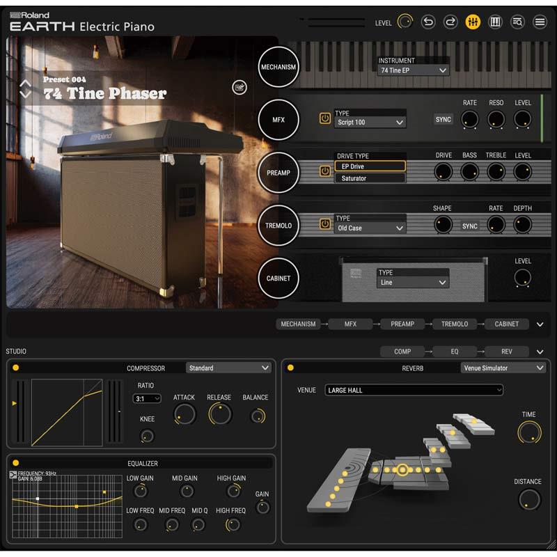 Roland EARTH Electric Piano [Lifetime Key] (ローランド)(ソフトシンセ)(オンライン納品)(2時間以内に納品) ソフトウェア音源