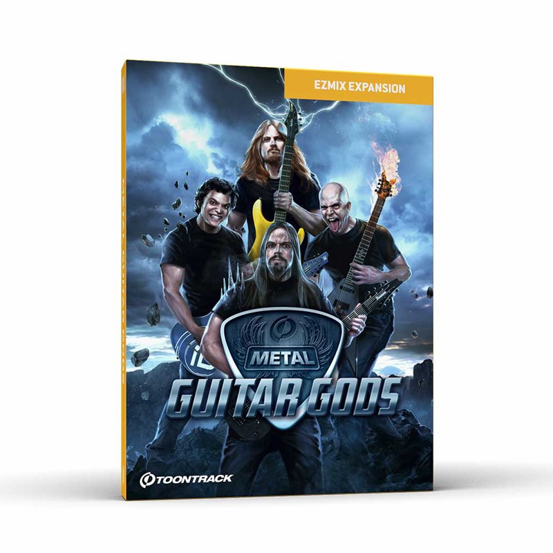 TOONTRACK MIX PACK - METAL GUITAR GODS (トゥーントラック)(EZ MIX 2)(オンライン納品)(2時間以内に納品) プラグインソフト