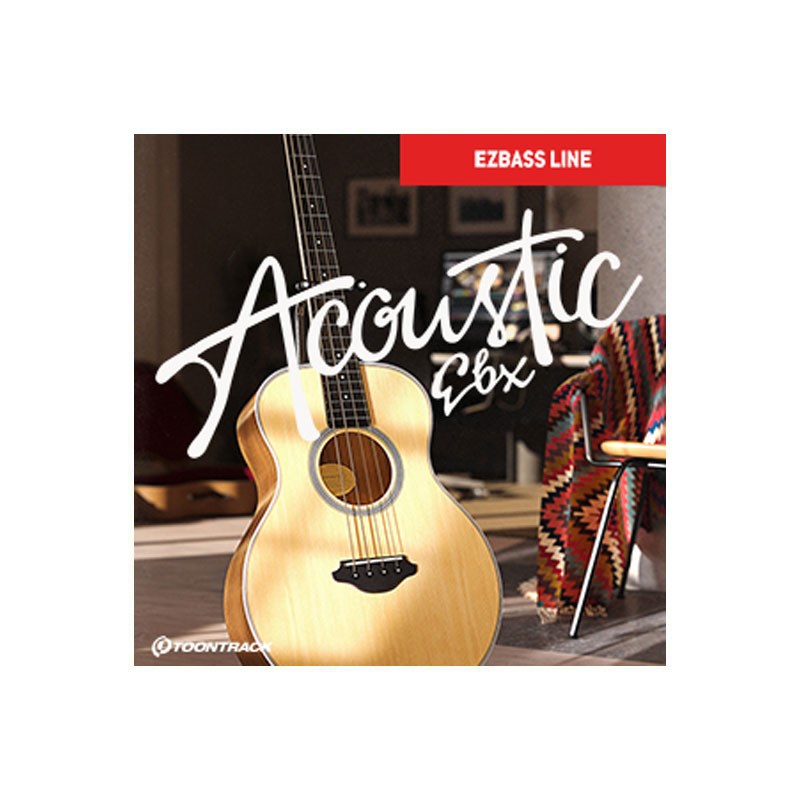 TOONTRACK 【トゥーントラックMarch Rockセール！】EBX - ACOUSTIC(オンライン納品)(2時間以内に納品) ソフトウェア音源