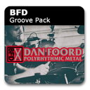BFD 3 Groove Pack: Dan Foord Polyrhythmic Metal(オンライン納品)(2時間以内に納品) ソフトウェア音源