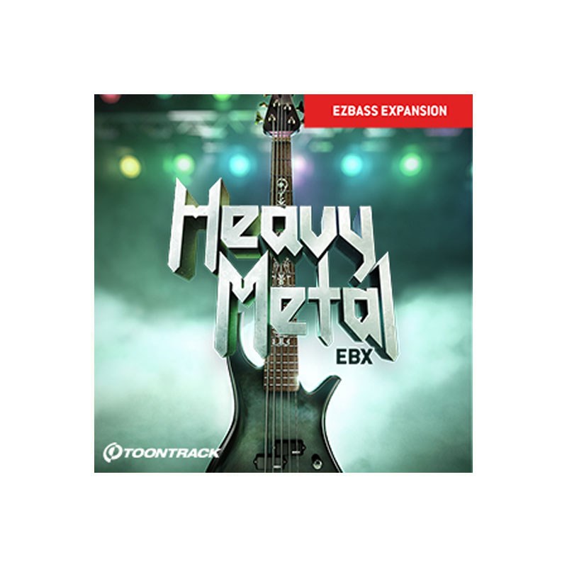 TOONTRACK EBX - HEAVY METAL(オンライン納品)(2時間以内に納品) ソフトウェア音源