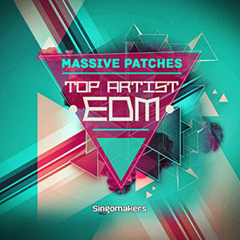SINGOMAKERS TOP ARTIST EDM MASSIVE PATCHES(オンライン納品)(2時間以内に納品) プラグインソフト
