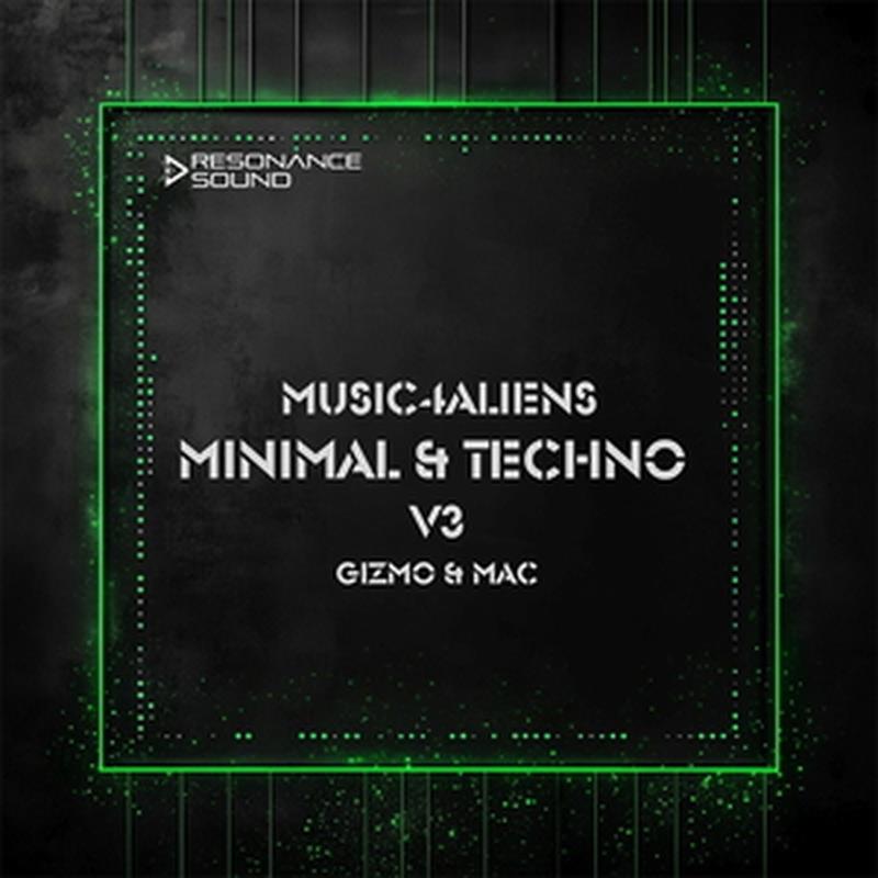 RESONANCE SOUND Music4Aliens - Minimal & Techno 3 (テクノ)(ミニマル)(オンライン納品)(2時間以内に納品) プラグインソフト