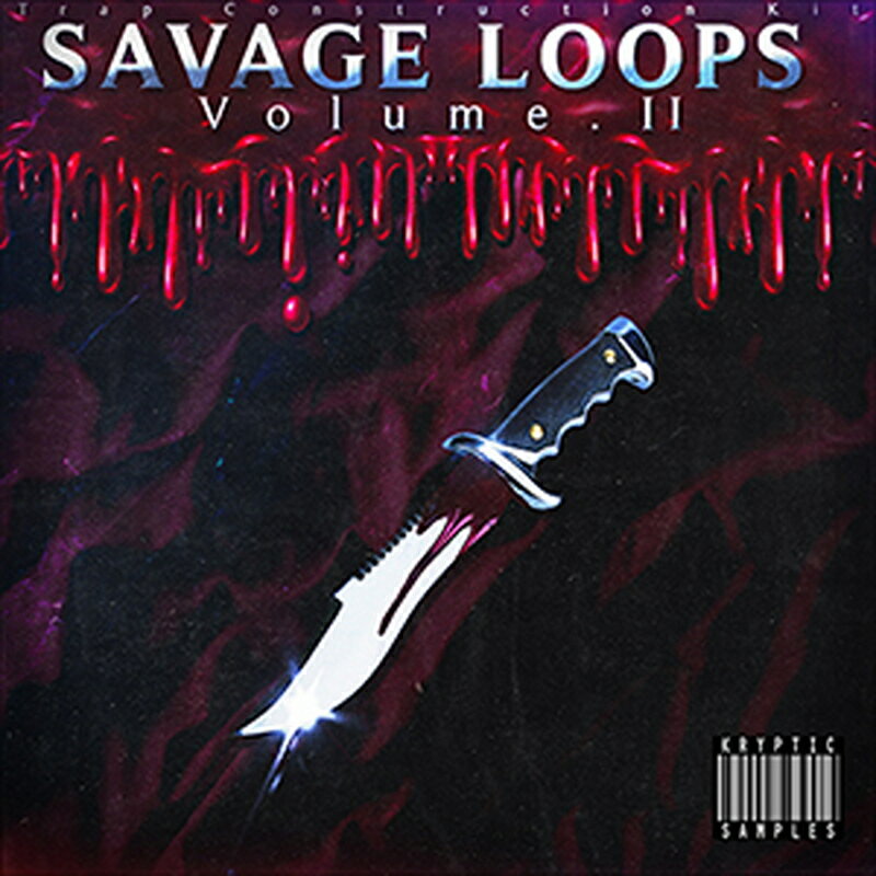 KRYPTIC SAMPLES SAVAGE LOOPS VOL 2(オンライン納品)(2時間以内に納品) プラグインソフト