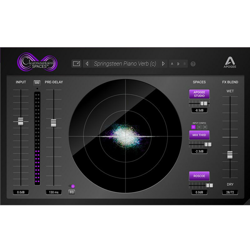 Apogee Clearmountain’s Spaces【オンライン納品専用】 APOGEE DTM プラグインソフト
