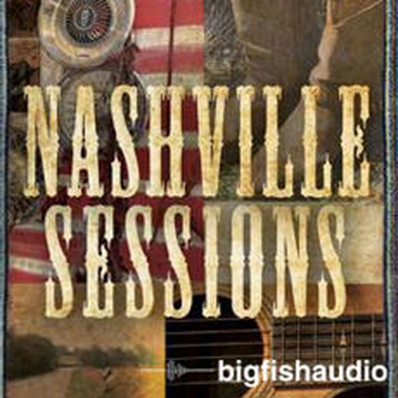 BIG FISH AUDIO NASHVILLE SESSIONS(オンライン納品)(2時間以内に納品) プラグインソフト