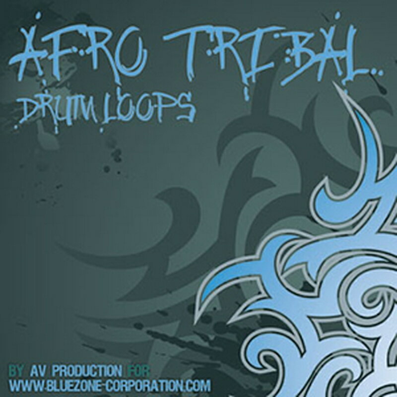 BLUEZONE AFRO TRIBAL DRUM LOOPS(オンライン納品)(2時間以内に納品) プラグインソフト