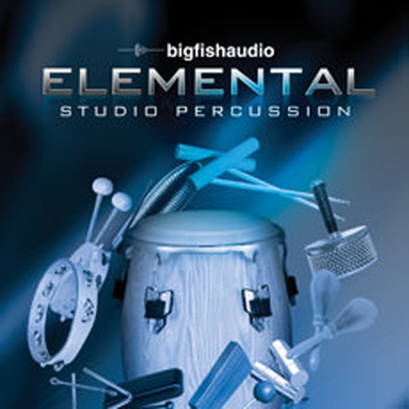 Rakuten - BIG FISH AUDIO ELEMENTAL STUDIO PERCUSSION(オンライン納品)(2時間以内に納品) プラグインソフト