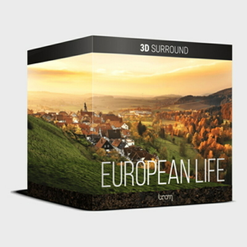 Rakuten - BOOM Library EUROPEAN LIFE - 3D SURROUND & STEREO(オンライン納品)(2時間以内に納品) プラグインソフト