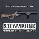 BLUEZONE STEAMPUNK WEAPON SOUND EFFECTS AND TEXTURES(オンライン納品)(2時間以内に納品) プラグインソフト