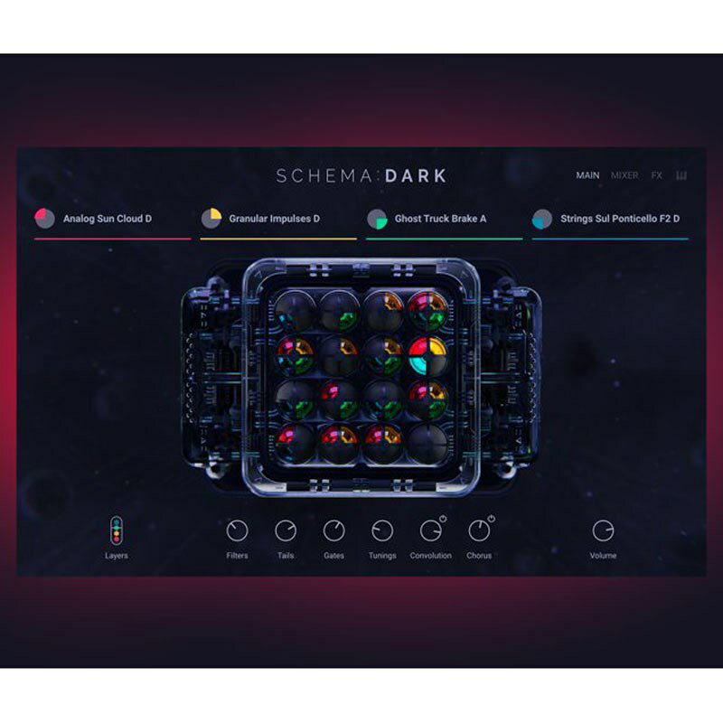 Native Instruments Schema - Dark (ネイティブインストルメンツ)(スキーマ)(オンライン納品)(2時間以内に納品) ソフトウェア音源