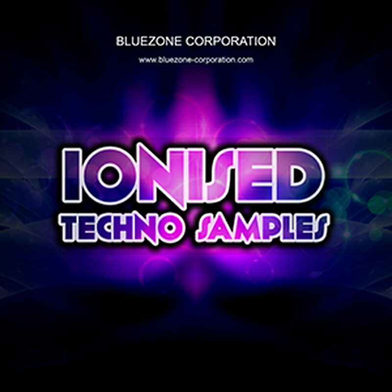 BLUEZONE IONISED TECHNO SAMPLES(オンライン納品)(2時間以内に納品) プラグインソフト