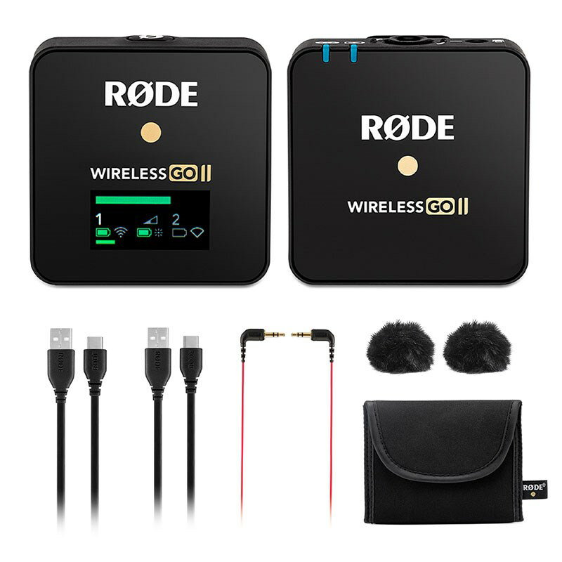 Wireless GO II Single(WIGOIISINGLE)(国内正規品) RODE レコーディング マイク